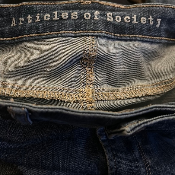 Articles‎ Of Society Womens Skinny Jeans - Size 27 - Frayed/rough hem - Picture 4 of 10